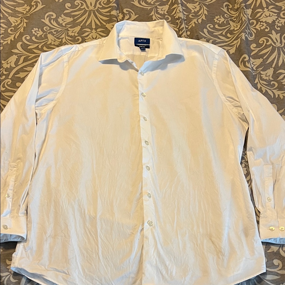 Apt. 9 Classic White Dress Shirt